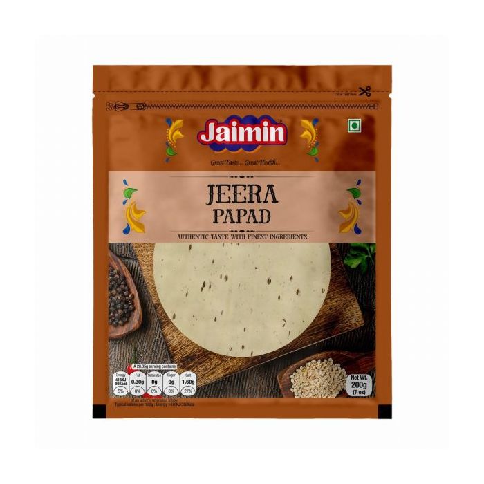 Jeera Papad (200 grms)