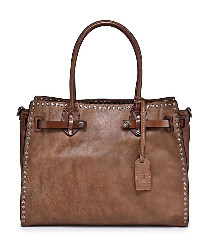 Westland Leather Satchel Bag