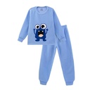 Kids Polar Fleece Pyjama Set, Comfortable Night Suit for Boys