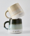 Personalised ceramic glazed Mug | laser engraved mug | glazed mugs | birthday gift | Christmas gift | gifts for her | gifts for him