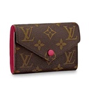 Louis Vuitton LV Women Victorine Wallet in Monogram Coated Canvas