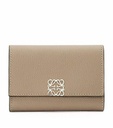 LOEWE Anagram textured-leather wallet